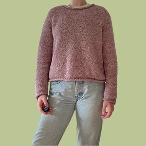 Soft Pink Pullover Sweater